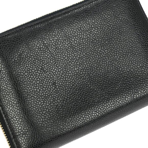 Chanel Black Calfskin Wallet Purse 145473 - Picture 4 of 7